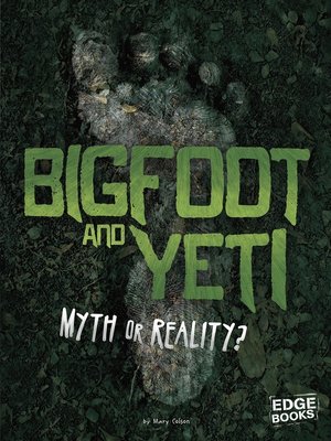 cover image of Bigfoot and Yeti